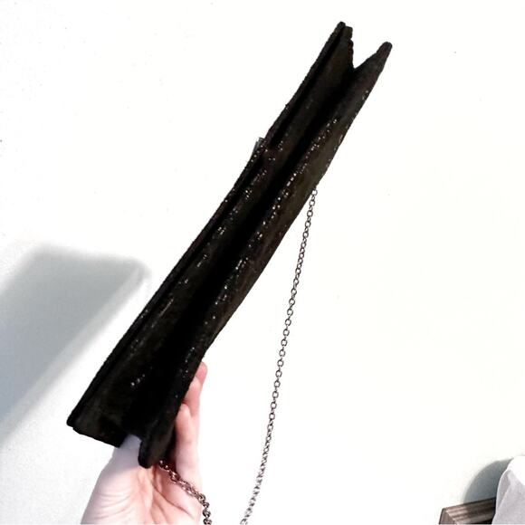 Gianfranco Lotti Damask and Leather Vintage Shoulder Clutch Bag - Picture 6 of 11